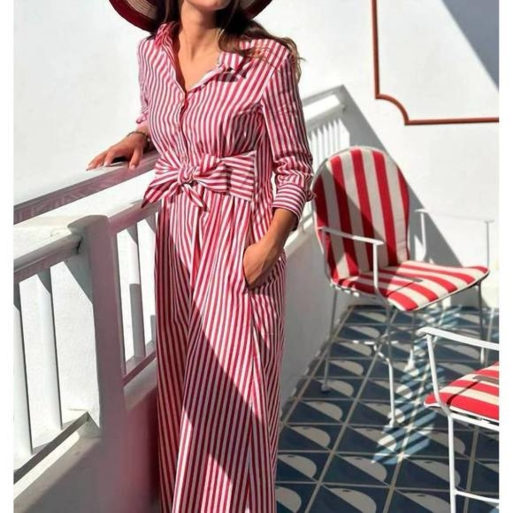 VILAGALLO CAMISERO LAZO DRESS - VILAGALLO 38/US 4
